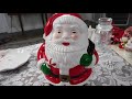 *massive* christmas thrift with me haul 2021 i finally found some 🎅 vintage christmas decor