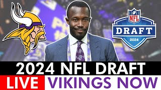 Minnesota Vikings NFL Draft 2024 Live Round 1