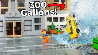 I Flooded my LEGO CITY...