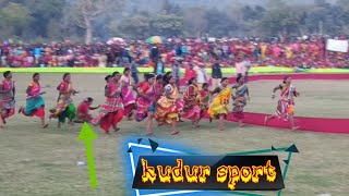 new santali video// kudur sport ra sali kuli kowa chapple race