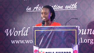 Kundwa Marie Judith's Keynote @ Research Ratna Awards 2019 gathering  from RWANDA