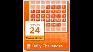 Microsoft Sudoku Daily Challenges (2024-02-24)