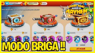 MODO BRIGA ATÉ OS 5000 TROFÉUS !! | LOONEY TUNES WORLD OF MAYHEM GAMEPLAY WALKTHROUGH