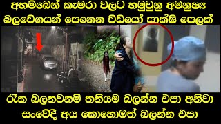 අහම්බෙන් කැමරා වලට හසුවුනු අමනුෂ්‍ය බලවේග | Holman CCTV Camra Fotages |Api Nodanna Sakwala | Sinhala