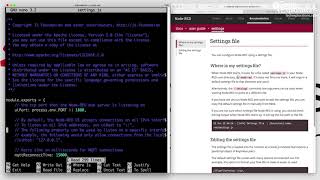 05-30 (Node-RED project) Configuration