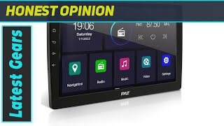 Pyle Double DIN Car Stereo Receiver with 10\