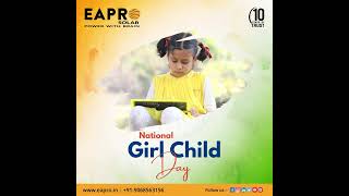 NATIONAL Girl Child day 2023
