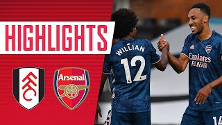 HIGHLIGHTS | Fulham vs Arsenal (0-3) | Willian, Gabriel impress on debuts
