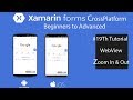Xamarin Forms WebView ZoomIn and Zoom Out[Tutorial 19]