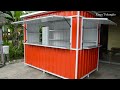 Cara Membuat Booth Container 3x2 meter