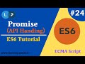 API handling with Promise | JS fetch() | Promise in ECMA script | ES6 full tutorial |Learning Points