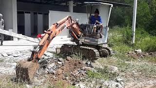 รีวิว ลูกรถขุด kubota kh-021 เก่านอก อายุสามสิบปีขี้น ยังไว excavator EP.2988