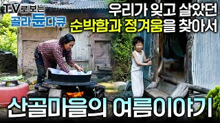 🍉산골마을의 여름이야기🍉 우리가 잊고 살았던 순박한 인심과 삶의 정겨움을 찾아 산골 오지로!ㅣ자연 속에서 살아가는 가족ㅣ오지 마을에 사랑이 산다ㅣ한국기행ㅣ#골라듄다큐