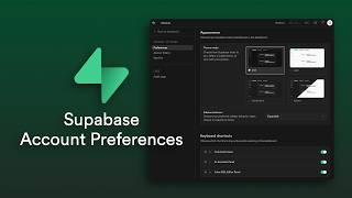 Supabase Account Preferences Overview Feb 2026 - Supabase Beginner