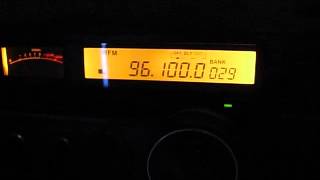 96.1 MHz MBC慶南?FM4U HLAP-FM? 2013 0524 2159 JST