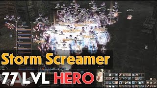 Lineage 2 Classic (RU official - Gran Kain) - Storm Screamer 77 lvl HERO Mass PVP