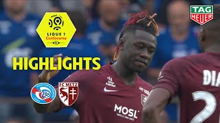 RC Strasbourg Alsace - FC Metz ( 1-1 ) - Highlights - (RCSA - FCM) / 2019-20