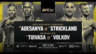 UFC 293 Adesanya vs Strickland - Official Trailer MUSIC (Vocal Cut \u0026 Original Audio)