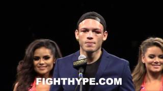 CHAVEZ JR. EXPLAINS WHAT WENT WRONG IN LOSS TO CANELO; ADMITS WEIGHT AFFECTED HIM