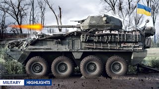 Ukraine Got its First Stryker Vehicle