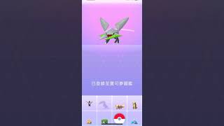 Pokemon go 色違蟲電寶進化鍬農炮蟲