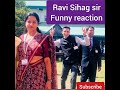 IAS Ravi Sihag sir funny reaction Ishita mam Ravi sir and other #IAS LBSNAA training #shorts