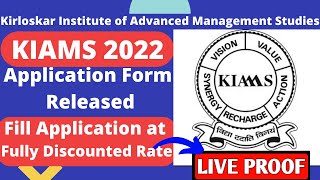 KIAMS 2022 Full Review (Highest Placement)- Fill Application @ Fully Discounted Rate