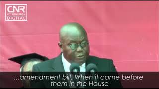 Akufo-Addo slams minority for opposing Ghana card registration