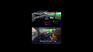 Automobilista 2 l DUAL POV INTERLAGOS RACE in the SUN l Simucube l 4k Gopro11 l