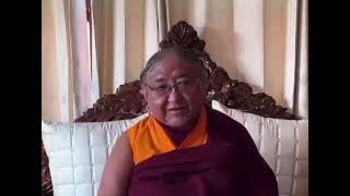 གདུང་སེམས་མཉམ་བསྐྱེད་ཀྱི་གསུང་འཕྲིན་བསྩལ་གནང་། 🙏🏻🙏🏻🙏🏻