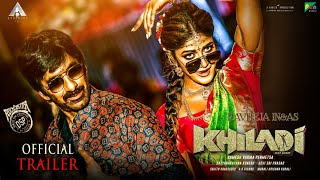 KHILADI - Theatrical Trailer | Raviteja Khiladi Trailer | Ramesh Varma | Dimple Hayathi | DSP