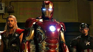 Avengers Vs Ultron Fight Scene - Avengers Age Of Ultron - Movie Clip Hd