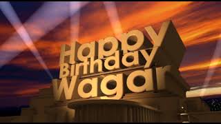 Happy Birthday Wagar