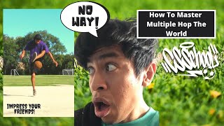 How To Master Multiple Hop The World (Freestyle Football Tutorial 2023)