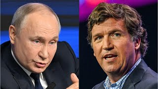 Tucker Carlson to interview Vladimir Putin after Biden interference claims