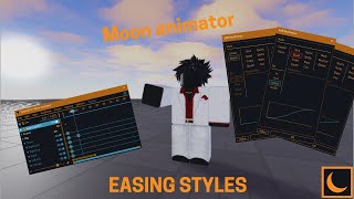 Moon Animator 2 tutorial #1 (EASING STYLES)