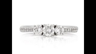 1.45ct Round Cut Diamond Engagement Anniversary Ring-Mark Broumand