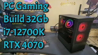 Gaming Beast: i7-12700KF + RTX 4070 12Gb