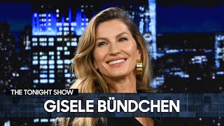 Gisele Bündchen Teaches Jimmy Portuguese and Shares the Secrets Behind Her Cookb