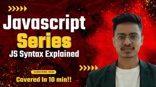 JavaScript tutorial for Beginners 🚀 | JS Syntax Explained #javascript #tutorial #syntax #video