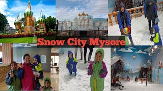 Mysore Snow City/ Indoor theme park with artificial snow