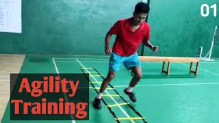 Badminton Agility Training- 01|