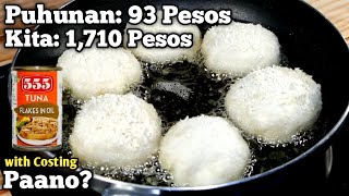 MAY TUNA KA BA? TARA I NEGOSYO MO NA 93 PESOS BREAD BALLS RECIPE 2021