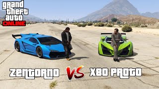 GTA 5 ONLINE: ZENTORNO VS X80 PROTO (WHICH IS BEST?)