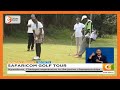 Marya Nyambura and Danny Chelogoi crowned the champions of the Safaricom golf tour junior tournament