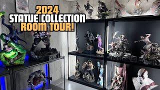 2024 Statue Collection Room Tour | DC Comics | God Of War Collectibles