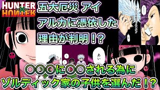 【ハンターハンター考察】ガス生命体アイがアルカを選んだ理由が判明！？【HUNTER×HUNTER考察】