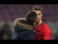 Cristiano Ronaldo approached by pitch invaders as fan attempts to KISS HIM during Netherlands clash