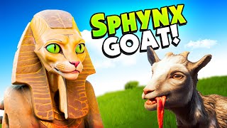 GOAT Goes To EGYPT And Becomes A SPHYNX! - Goat Sim Remastered