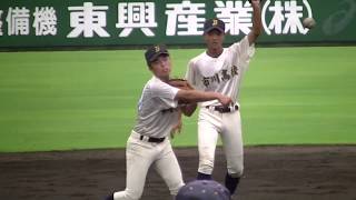 【高校野球】市川シートノック『２０１７夏/兵庫大会・準々決勝』